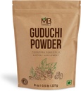 MB Herbals Guduchi Toz 8 oz / 0,5 LB (227 Gram) | Wildcrafted Guduchi Toz | Neem-Giloy | Tinospora kordonifolia Bitkilerin Stems'tan Süreç Edildi