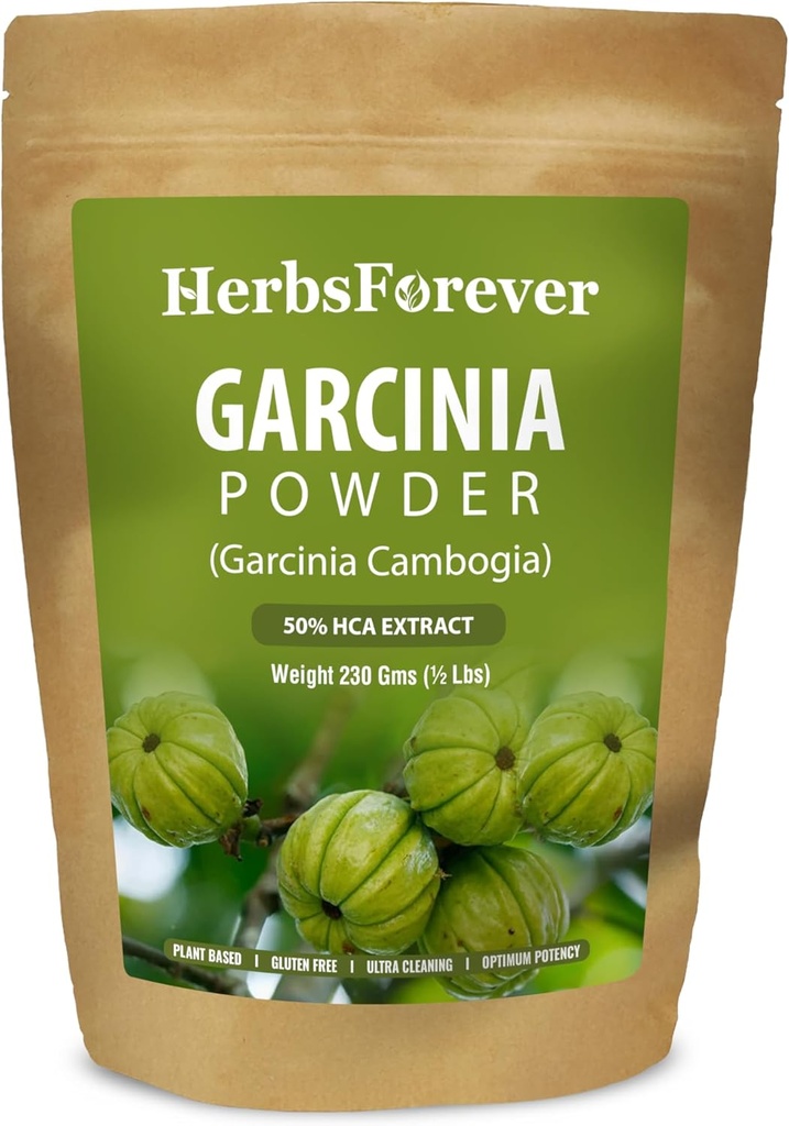 Βότανα για πάντα Garcinia Cambogia σε σκόνη υποστήριξη ενεργό & energytic σώμα 230 GMS