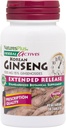 Natures Plus Herbal Actives Korean Ginseng, Genişletilmiş Yayın - 1000 mg, 30 Vegan Tablet - Adaptojenik Herbal Supplement, Antioksi - Vegetarian, Gluten-Free - 30 Hizmet
