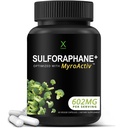 HUMANX Sulforaphane + 602 mg - ABD Üçüncü Parti Test Edildi - Broccoli Seed Extract & Moringa ile Sulforaphane - Antioksit Prodüksiyon, Detoxification, & Cellular Health - Broccoli Supplement