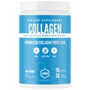 NBI Unflavored, Collagen Peptides Toz, Paleo- ve Keto Friendly, Tip I ve III Hydrolyzed Collagen, Amino Asits Supplement, Süt Free, Soy Free, Gluten Free