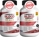 Πίεση X Blood Support OZ Max Blood Supplement - Advanced Formula PressureX Advanced support Supplement, Pressure X Maximum Strength Reviews (2 Pack - 120 Κάψουλες)