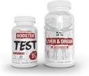 5% Nutrition 2-Stack | Liver & Organ Defender with NAC + Test Booster | Liver, Kidney, & Heart Support + Testosterone, Muscle Builder, Male Vitality, Energy & Stamina