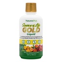 NaturesPlus Life Gold Multivitamin Liquid 30 oz Supports Energy Production, Sağlıklı Immune System & Well-Being Vitamins D3, B12, K2 & Over 120 Tüm Gıda Nutrients - 30 Hizmet