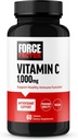 FORCE FACTOR Vitamin C 1000 mg Immune Support Supplement, Vitamin C Supplement Immunity Vitamins Plus Antioxy Support, Premium Quality, Vegan, 60 Vitamin C Tabletleri