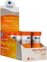Trace Minerals Max-Hydrate Endurance - Daily Energy Support Supplement - Electrolyte Supplement to Aid Against Muscle Cramps - Full to Support Hydration - Orange, 10 Tabs (80 Hizmet)