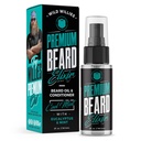 Wild Willies Premium Beard Oil & Conditioner Φυσικό, οργανικά συστατικά για την προώθηση της γρήγορης ανάπτυξης γεννήσεων, απομακρύνει Itch & Dandruff - Βαθύ αποσκληρυντικό θεραπεία αποκαθιστά τη υγρασία - 2 Oz, δροσερό άρωμα μέντας