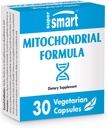 SuperSmart - Mitochondrial Formula (Advanced Formula) - PQ, R-Lipoic Acid, Acetyl-L-Carnitine - Mitochondrial Supplement | Non-GMO & Gluten Free - 30 Vegetarian Capsules