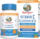 MaryRuth Organics Vegan C Gummies | 2 Ay Supply | Immune Support Supplement for Yetişkinler & Kids | Chewable Vitamin C Gummy Vitamins | Non-GMO | Pectin Based | 60 Count