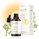 Pure Therapro Rx Vegan A-D-K Drops 10 Ml, ABD'de Yapıldı | 3 Ay Supply | Vitamin A (Palmitate), Liposomal Vitamin D3 (Pureshine), Liposomal Vitamin K2 (MK-4 & MK-7) Desteği Immunity & Bone Health