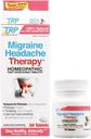 Relief Products Migrane Headache Therapy - 100% Doğal Active Malzemeler - Soothes Throbbing, Basınç, Işık Hassaslığı, Migraines - Hızlı Dissolve Tabletler - 50