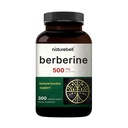 DoğaBell Berberine Supplement 500 mg | 300 Veggie Capsules,  97 Pure Berberine HCL – 5:1 Kök - Bitki bazlı, Vegan, Non-GMOMO