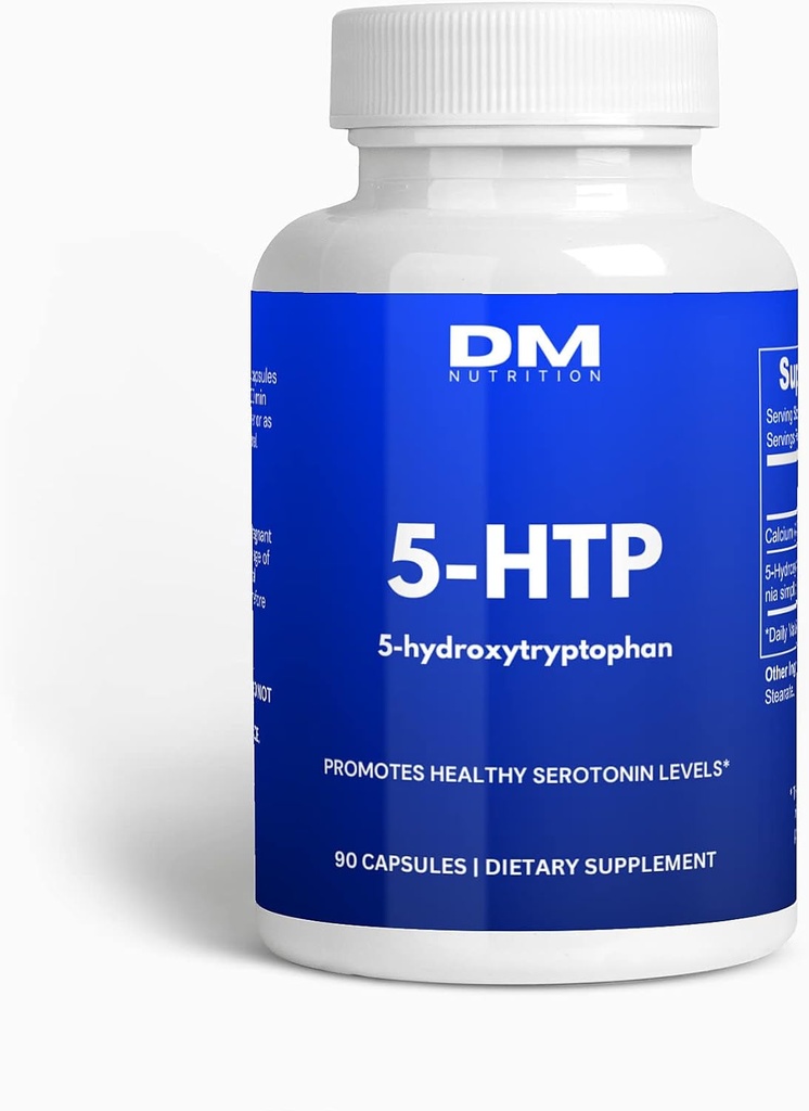 | 5HTP Natural Serotonin ATM for Mood & Sleep | 3 Ay Supply | 180 Capsules