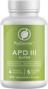 Kosher APD III Probiotic συμπλήρωμα, υποστηρίζει περιστασιακή δυσκοιλιότητα, Διάρροια, αέριο & Bloating, 5 δισεκατομμύρια CFUs συντήρηση 100 κάψουλες χορτοφάγων