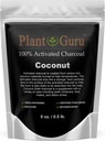 Ενεργοποιημένη σκόνη άνθρακα 8 oz. Coconut - βαθμού τροφίμων Kosher μη-GMO - λεύκανση δοντιών, μάσκα προσώπου και σαπούνι παρασκευής. Προάγει τη Φυσική Αποτοξίνωση και Βοηθά στην Πέψη