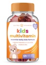 NutraChamps Kids Multivitamin Gummies | Sugar Free 120 Gummy Vitamins for Kids | Vegan & Non-GMO | Strawberry, Passionfur, Peach & Cherry