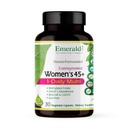 EMERALD LABS Women's 45+ 1-Daily Multi - Kapsamlı Destek, Bone & Heart Health * - Kadınlar için Tasarlanmış 45+ - Gluten-Free & Vegetarian - 30 Sebze Capsules