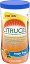 Occasional Constipation Relief için Citrucel Sugar Free Fiber Toz, Metrik Fiber Toz, Orange Flavor - 16.9 Ounces
