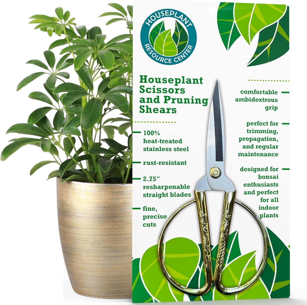 Premium Evplantı Scisors | 100% paslanmaz Steel, Ultra-Precise Garden Clippers for Propagation & Trimming | Rust-Resistant, Easy Clean Pruning Shears | Kapalı & Açık | Comfortable & Ambidextrous