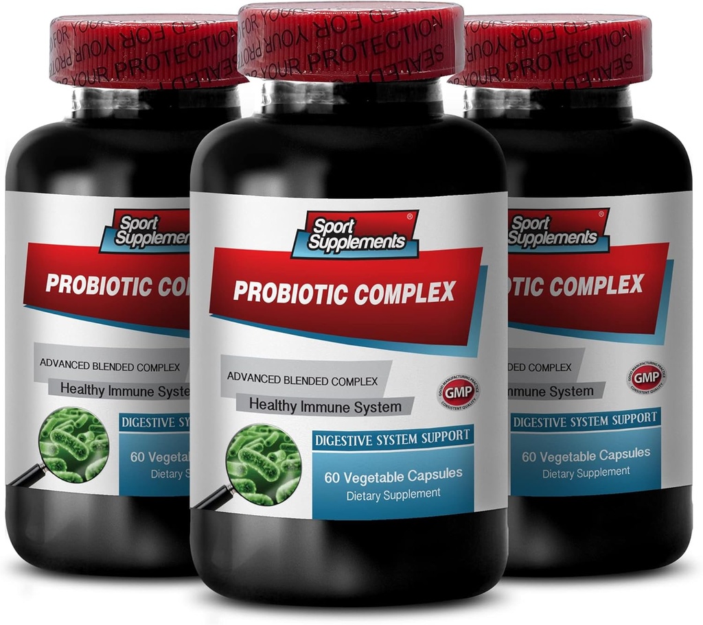 You Lose Kilo - Probiyotik Kompleksi - kadınlar için probiyotik Supplement, probiyotik Pills for Gut Health, Digestive Advanced probiyotik, Gut Restore Advanced probiyotik, 3 Bot 180 Capsules