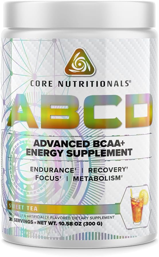 Core Διατροφικά Platinum ABCD Advanced BCAA Energy Supplement, Βελτιώνει την αντοχή, την ανάκτηση, και Focus 30 εξυπηρετούν (Γλυκό Τσάι)