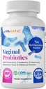 Thematic Vaginal Probiyotiks 20 Milyarlar Kadınlar için PH Denge & Odor Control with Prebiyotiks & Probiyotiks 60 DR Capsules - Cranberry, D-Mannose, Hibisucs & Dandelion