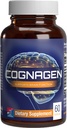 Cognagen Memory Supplement for Brain Support - Klinik olarak Ultra High Potency Phosphatidylserine Supplement - Zihin ve Oda Desteği için Beyin Vitamini - GMO & Soy Free - 60 Capsules