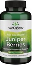 Swanson Juniperß Digestive Immune System Health Fiber Herbal Supplement 520 mg 100 Capsules (Caps)
