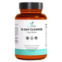 15Day Colon Cleanse – Detox & Gut Health Support with Probiyotiks, Aloe Vera, Licorice Root & Psyllium Husk – Supports Digestive, Immune ve Kidney Health for Men & Women