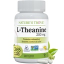 Nature's Trove L-Theanine 200 mg Super Value Boyut - 365 Vegetarian Capsules