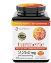 Youtheory Turmeric Curcumin Supplement with Black Pepper BioPerine, Ortak ve Sağlıklı Inflammation Support 2250 MG 210 Capsules