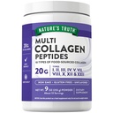 Nature's Truth Multi Collagen Peptide Toz | 9 oz | Tip I, II, III, V, X | Unflavored | Non-GMO & Gluten Free Supplement Supplement