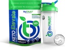 BioTrust Keto Αυξήστε την καθαρή σκόνη πετρελαίου C8 MCT (μη αρωματισμένη) BlenderBottle Bundle