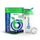 BioTrust Keto Elevate Pure C8 MCT Oil Toz (Unflavored) BlenderBottle