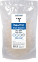 Nutricost Boş Kapsüller Gelatin Boyutu 1-1000 Clear Boş '1' Gel Capsules - Kosher, Non-GMO, Soy Free, Gluten Free