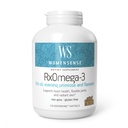 Doğal Faktörler, RxOmega-3 Fish Oil, Primrose Oil, Omega-3 DHA ve EPA, Gluten Free, 120 yumuşakgels (60 hizmet) ile Sağlıklı Bir Kalp ve Ortakları Destekler
