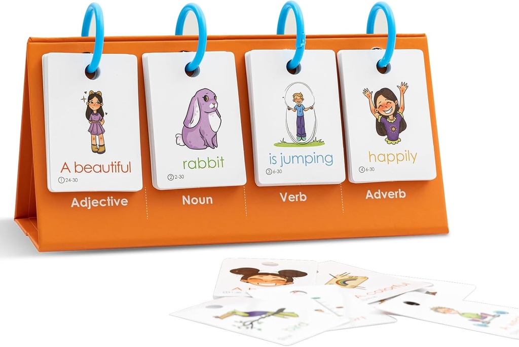 Tichgeim Youtence Building for Kids, Talk Therapy Material Learn to Read Sentence Builder for 3-8, Preschool Kindergarten Learning Activities Classroom Must Haves for Boys Girls 1st 2nd 3rd Grade