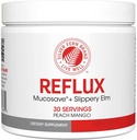 Reflux Digestive Supplement - Peach Mango Flavor - Her Tub = 30 Scoops = 30 Hizmet - Mucosave FG ve Terpery Elm Bark (1 Tub)