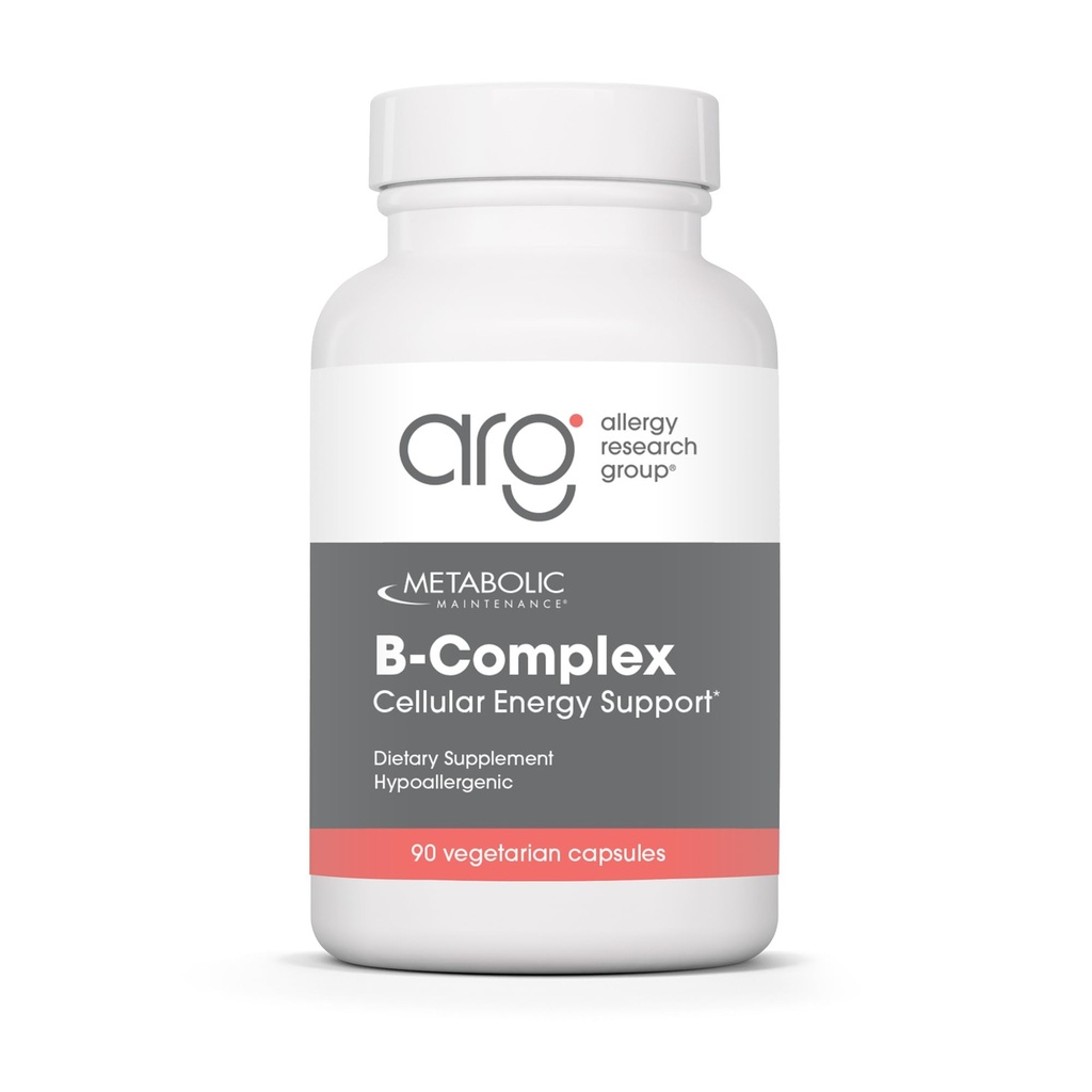 Metabolic Bakım B-Complex - Kadınlar ve Erkekler için B Kompleksi, Hücre Enerji Desteği Folate, Niacin ve Biotin, VIT B Supplement - 90 Vegan Capsules (Pasa 1)