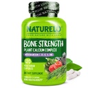 NATLOuba Supplement - C vitamini, Vitamin D3, K2 ve Bone Strength için Magnezyum Çinko - Bitki bazlı, 120 Vejetaryen Capsules, Non-GMO, Soy & Gluten-Free