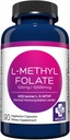 MD Life L Methylfolate 12, 5mg - Επαγγελματικό-Γκραδο Ενεργό συμπλήρωμα μεθυλοφολικού οξέος - Μέγιστη ισχύς MTHFR Συμπληρώματα - L μεθυλοφολικό 12, 5mg 90 Καψάκια - Απαραίτητα Αμινοξέα