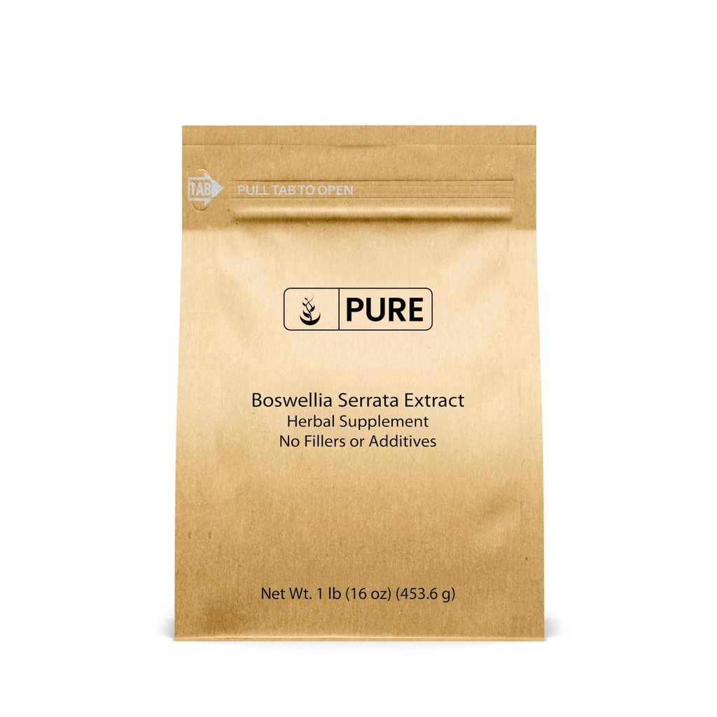 PURE ORIGINAL INGREDIENTS Boswellia Serrata Extract (1lb) Herbal Supplement Toz, Non-GMO