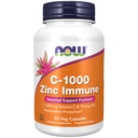 Şimdi Gıdalar Tamamlar, C-1000 & çinko Immune, Mevsimlik Destek Formula*, Antioksi Koruma*, 90 Veg Capsules