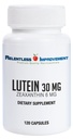 Yüksek Potency 30 mg Lutein Plus 6mg Zeaxanthin 120 Vege-Capsules Natural Marialtı Türlü Eye Health No Fillers 100% Active Material Material Material