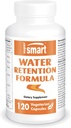 Supersmart - Water Retention Formulation (Advanced Complex) - Dandelion, Guarana, Caffeine, Betalains - Natural Lymphatic Drainage Supplement | Non-GMO & Gluten Free - 120 Vegetarian Capsules