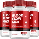 Μέγιστη ροή αίματος κάψουλα - BloodFlowMax Advanced Formula, BloodFlow Max Extra Strength, Γενική ευεξία, Όλα-Φυσικές βιταμίνες, Κριτικές (3 Pack - 180 κάψουλες)