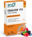 Equazen Pro SFI Health Fish Oil Jelly Chews - Omega 3 & Omega 6 for Kids & Young - EPA, GLA & DHA for Kids Mood, Memory & Focus Support - Bioavailability & Abxia (45 Jelly Chews)