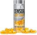 Censor NDS Beslenme Şişman Kaybı ve Vücut Toner CLA, Fish Oil, Safflower ve Omega 3-6-9 - Geliştirilmiş Enerji, Metabolism ve Sağlık için Diyetsel Tamam - 180 Softgels
