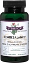 Vitanica FemRebalance, υποστήριξη ισορροπίας ορμονών για τις γυναίκες, Vegan, 60 κάψουλες