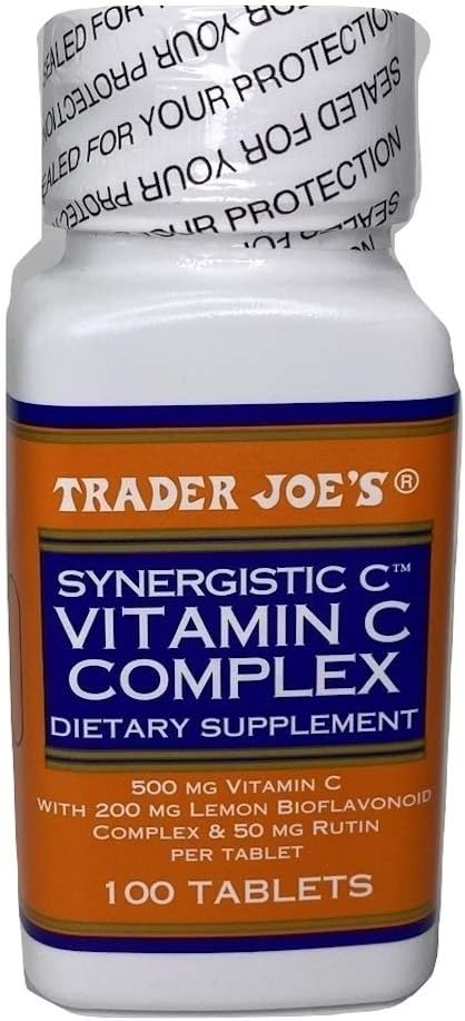 Trader Joe'nun Vitamin C Kompleksi 100 Tablet
